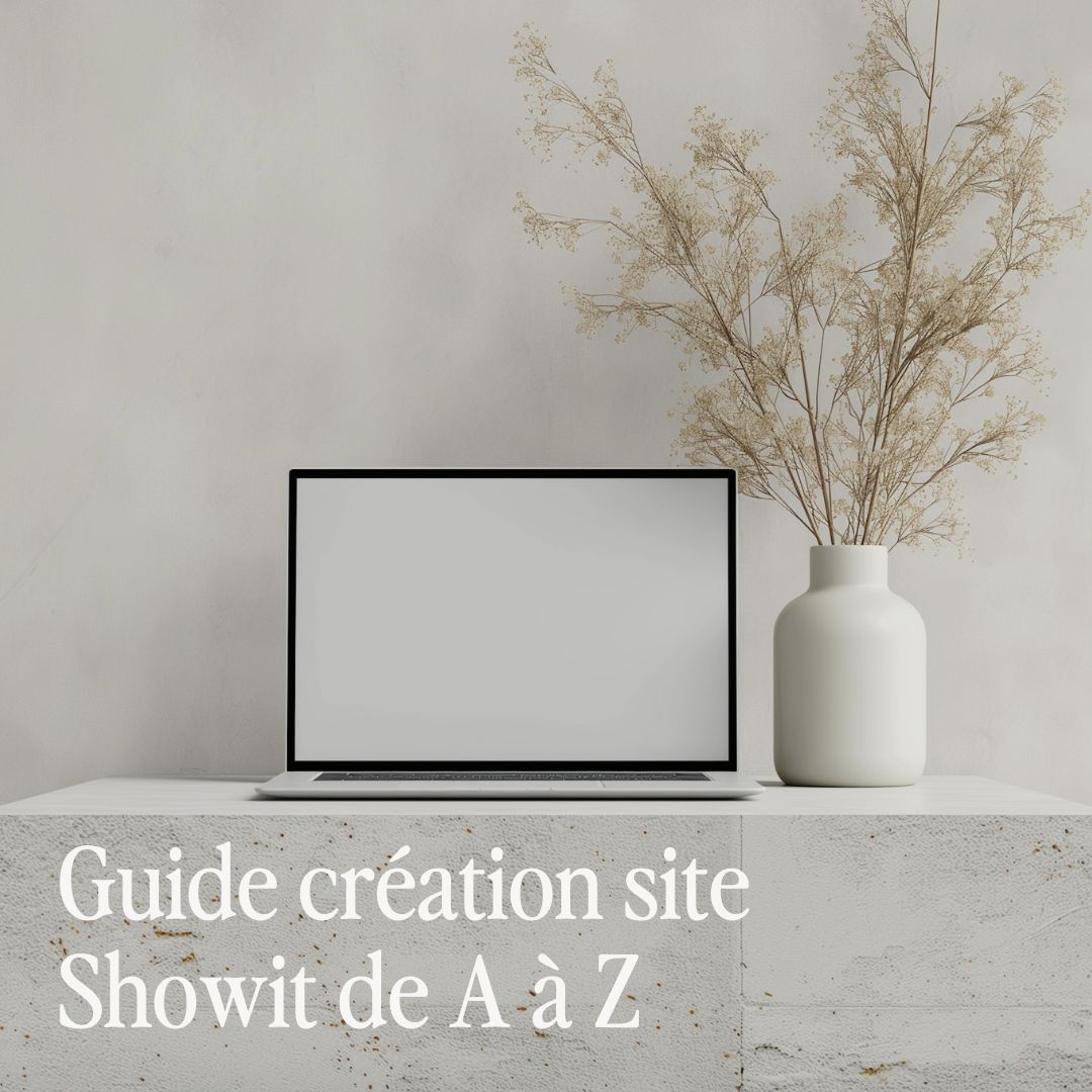 Guide complet création de site internet Showit